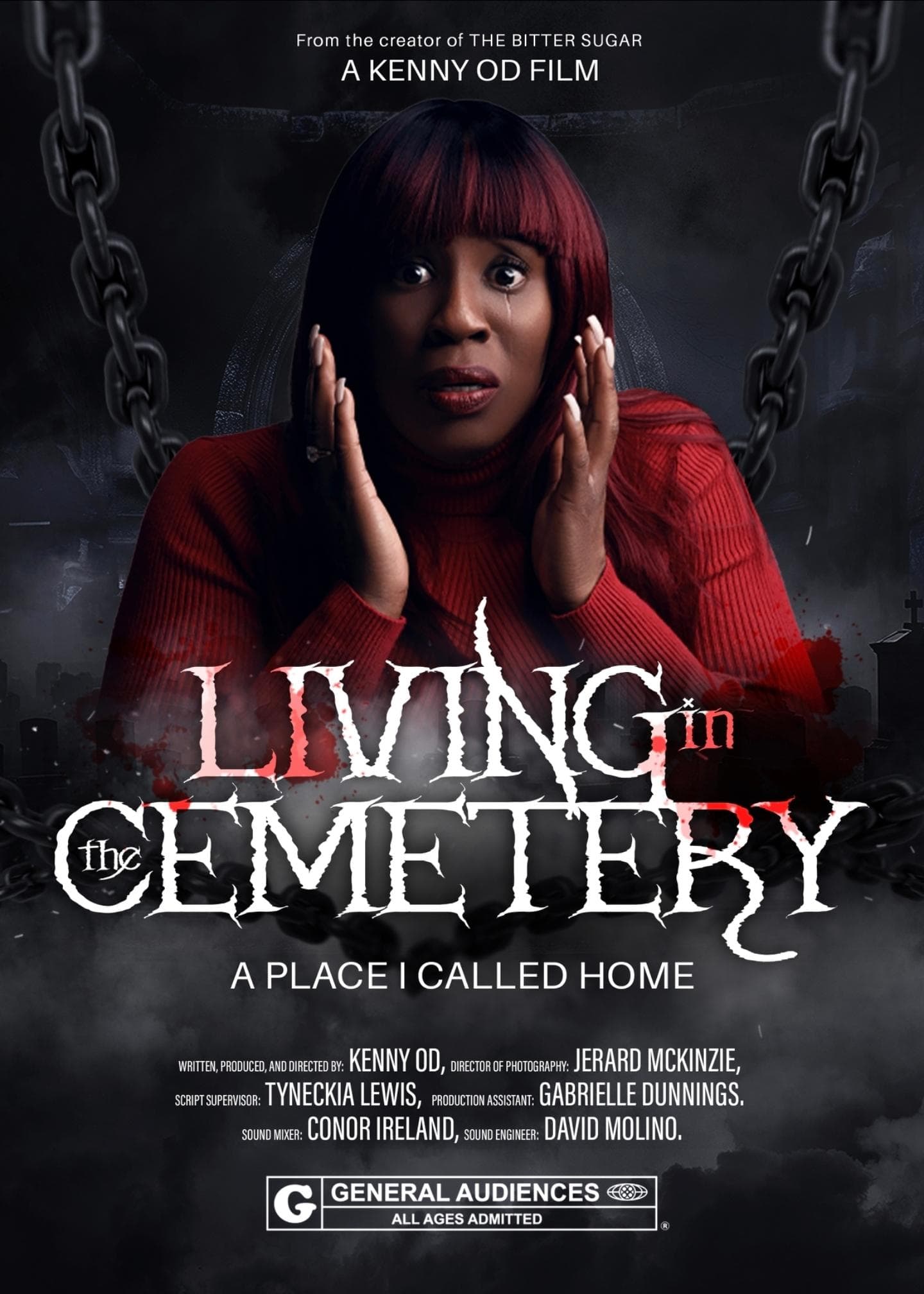 Poster of Living in the Cemetery